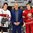 HELSINKI, FINLAND - JANUARY 2: Switzerland's Pius Suter #24 and Belarus' Artemi Chernikov #19 are named Player of the Game during relegation round action at the 2016 IIHF World Junior Championship. (Photo by Matt Zambonin/HHOF-IIHF Images)

